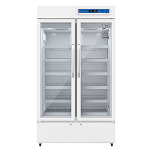 Double Glass Door Vaccine Fridge also Medicine Fridge